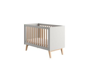 Baby crib 120x60 (Classy Gray collection)